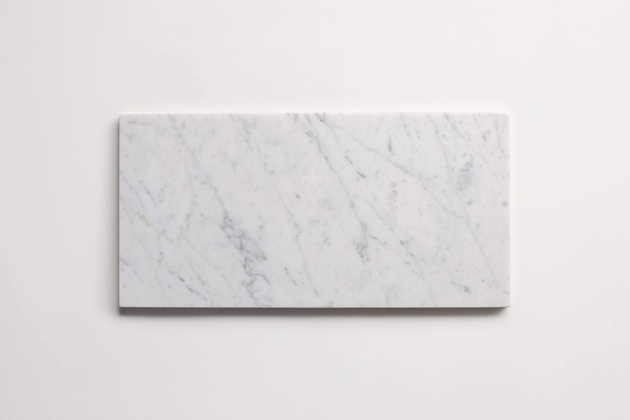 clé carrara | oversized subway ~ 6"x12"x0.375"