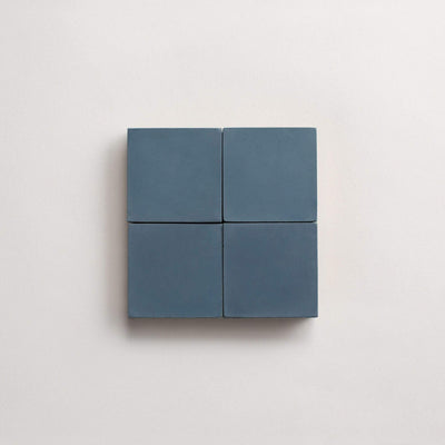 cement | solid | federal blue | square sample ~ 2"x2"x⅝" sample