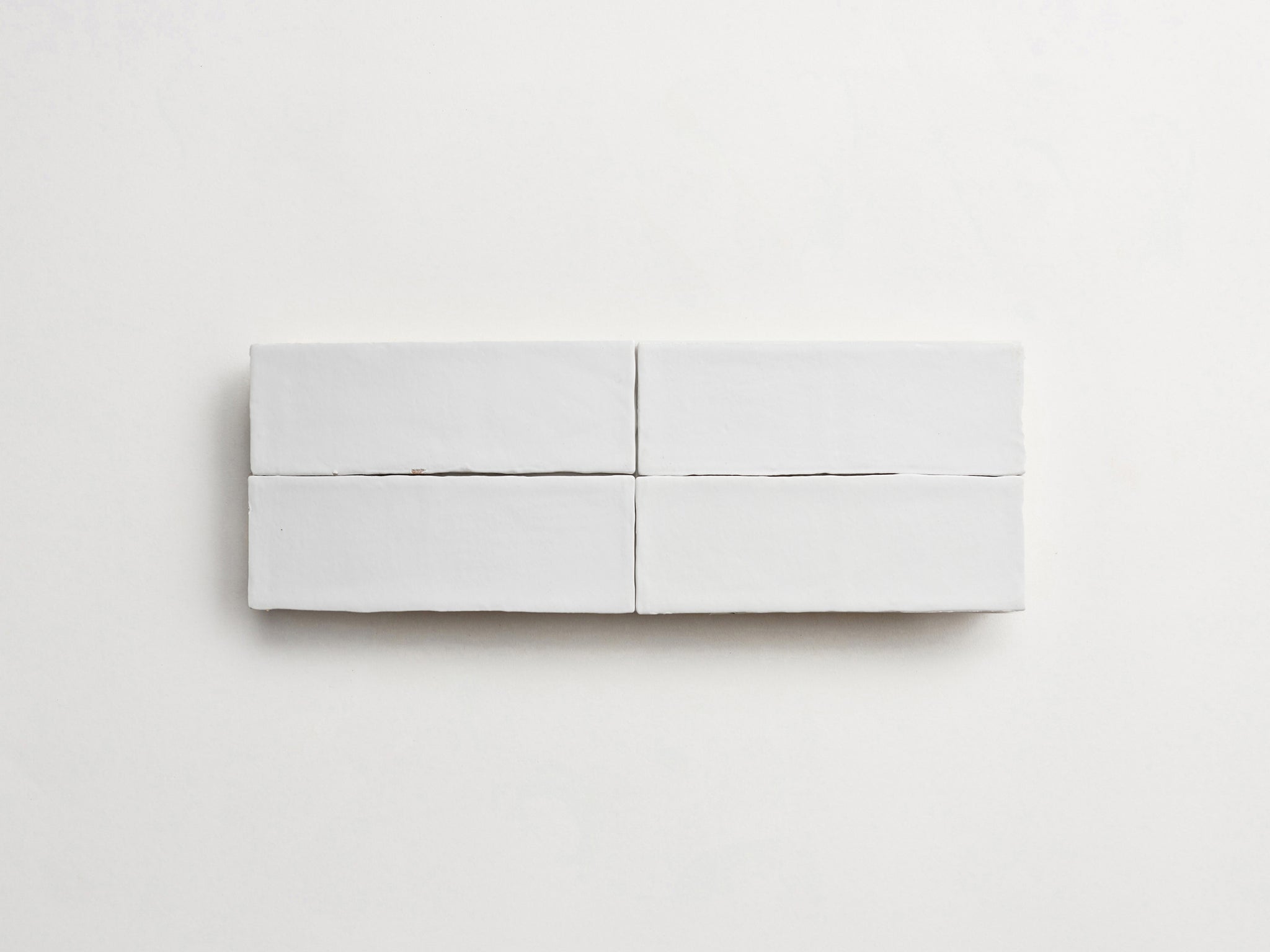 villa classica | white matte | baguette | rectangle ~ 2"x6"x0.5"