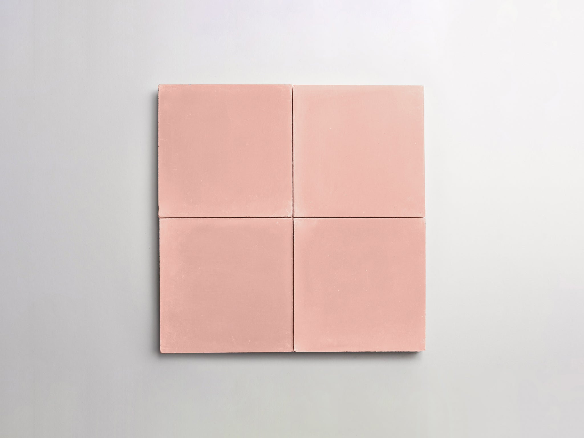 cement | solid | rose | petite ~ 4"x4"x0.625"