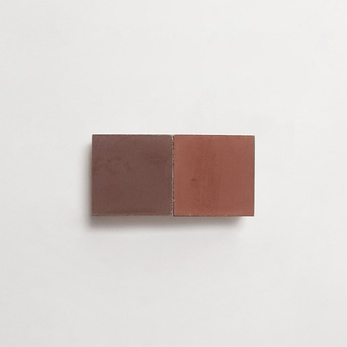 cement | mythology | salon | blade shade duo | prune + fig 2"x2" sample ~ 2"x2" sample