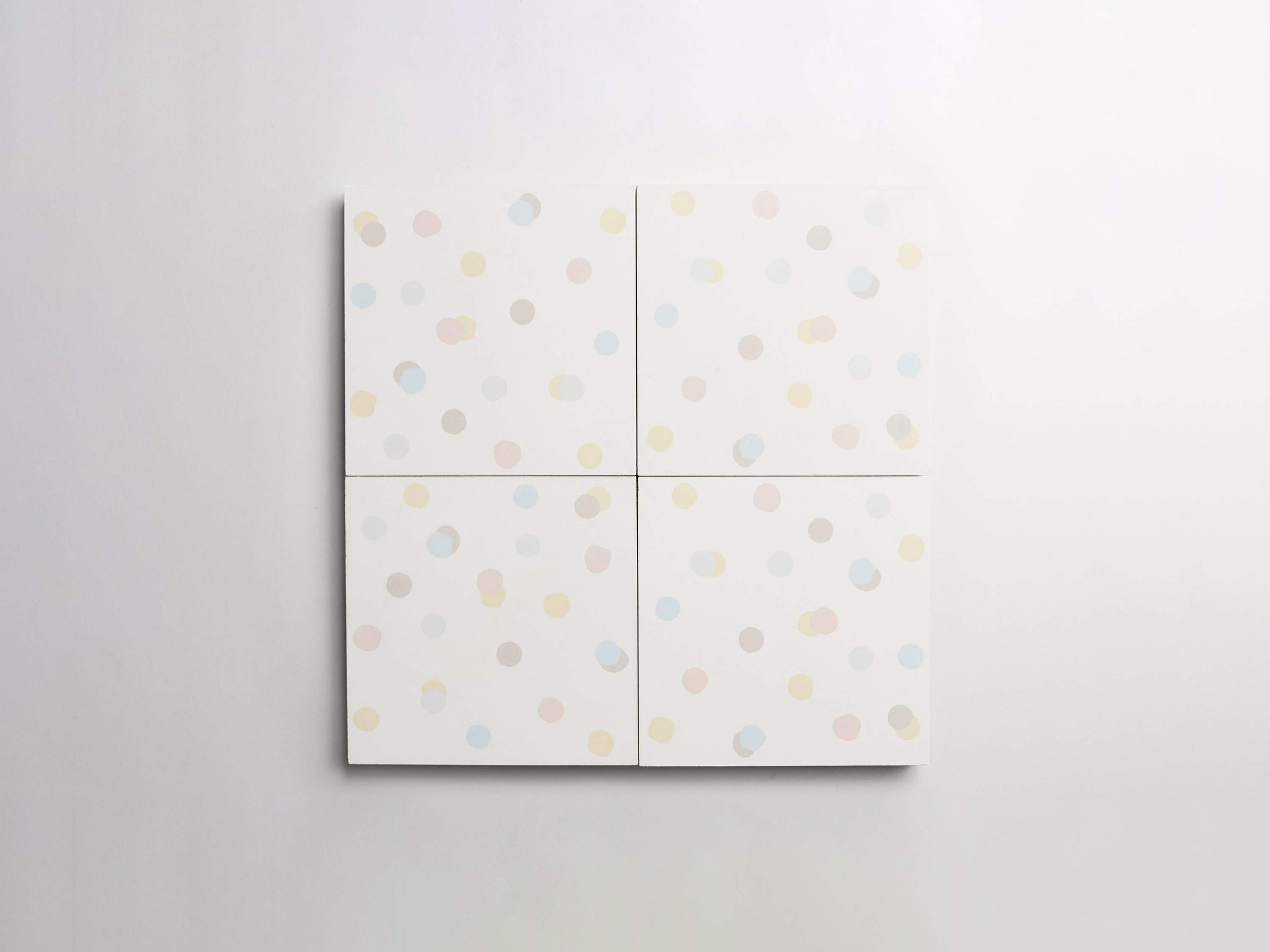 cement | oh joy! | confetti | mocha, crema, ice, stone, powder + white ~ 6"x6"x0.625"