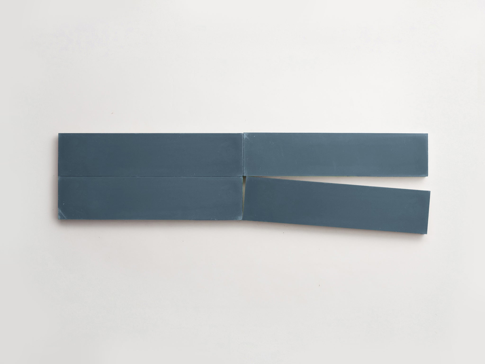 cement | solid | federal blue | blade ~ 3"x12"x0.625"