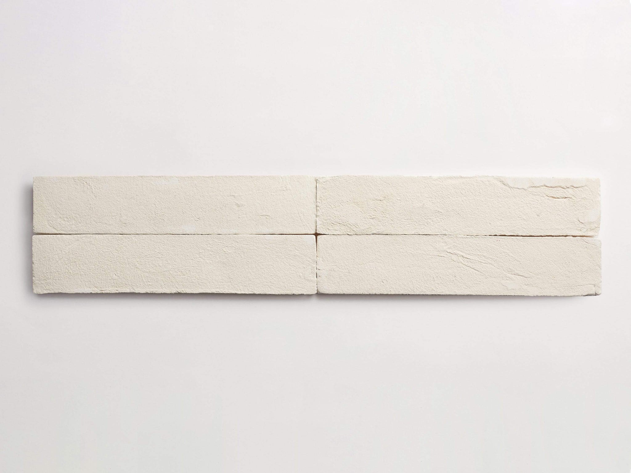 fornace brioni + cristina celestino | cotto bianco | listello ~ 2.5"x12"x0.5"