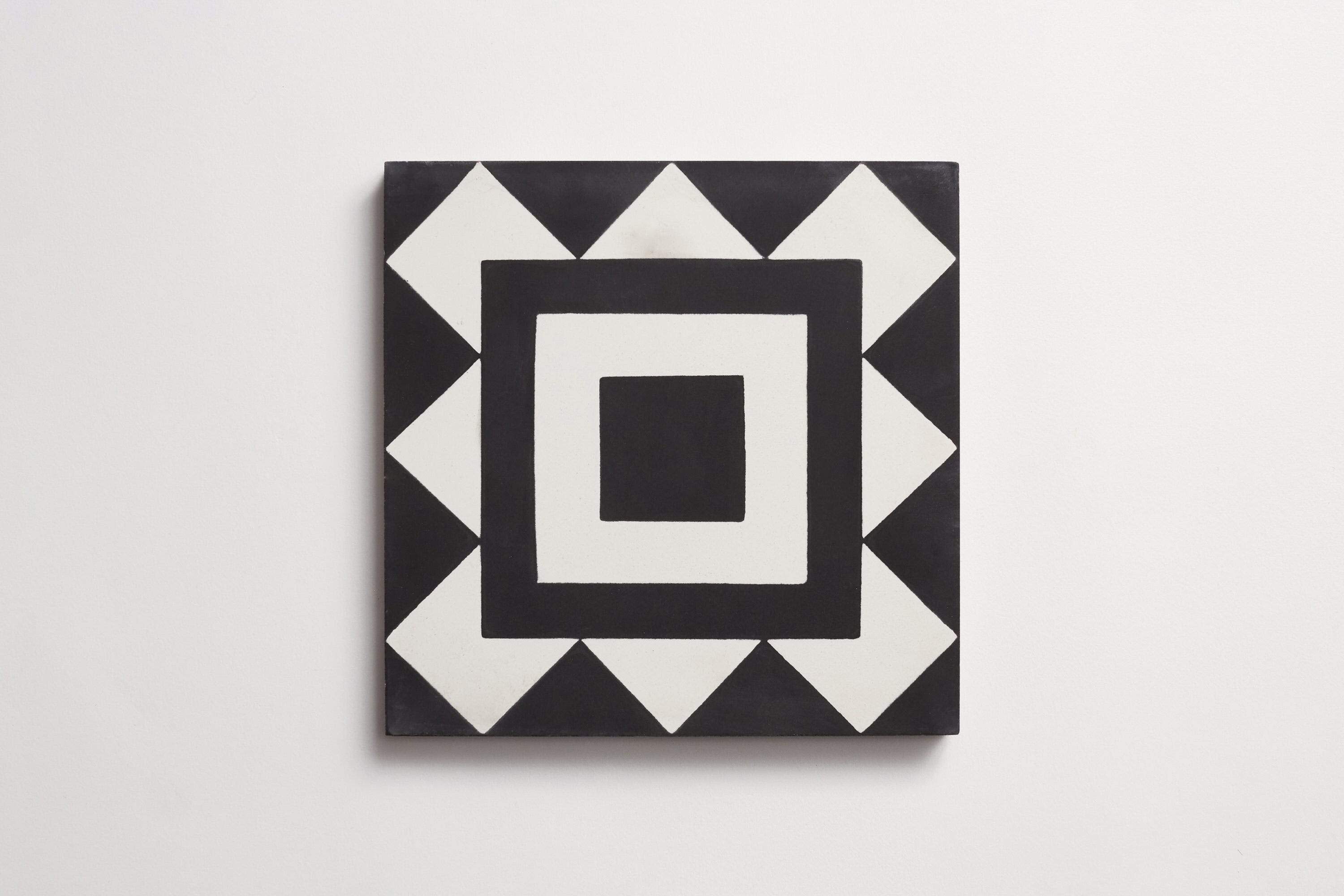 cle tile concrete cement los feliz geometric black