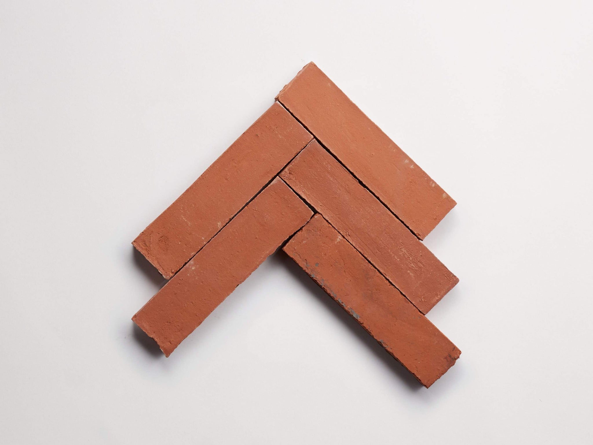 belgian reproduction | flemish red | terracotta | rectangle ~ 2"x8"x0.75"