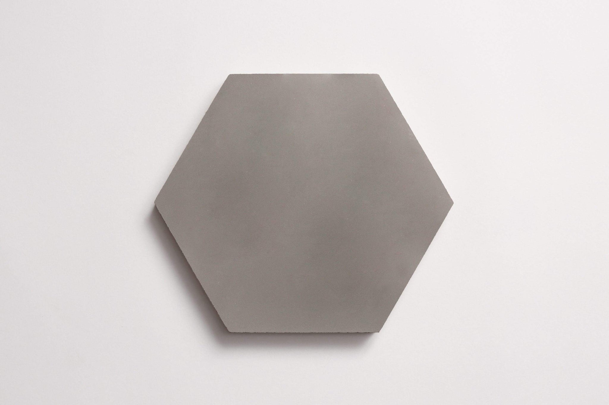 cement | solid | metal | hex ~ 9"x8"x0.625"