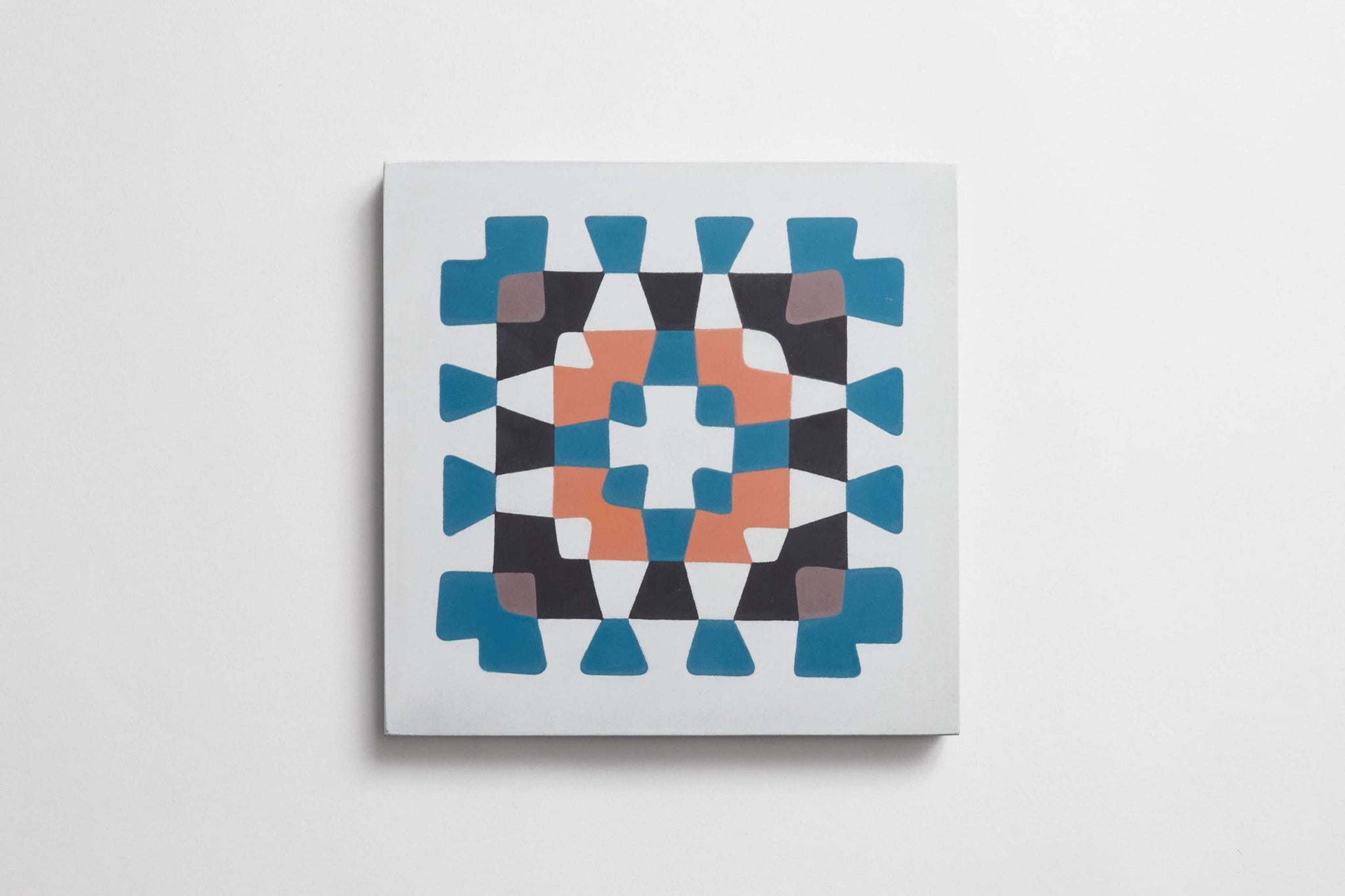 cement | granny squares | white, black, taro, amsterdam + teal (bundle)