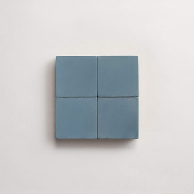 cement | solid | powder teal | square sample ~ 2"x2"x0.625" sample