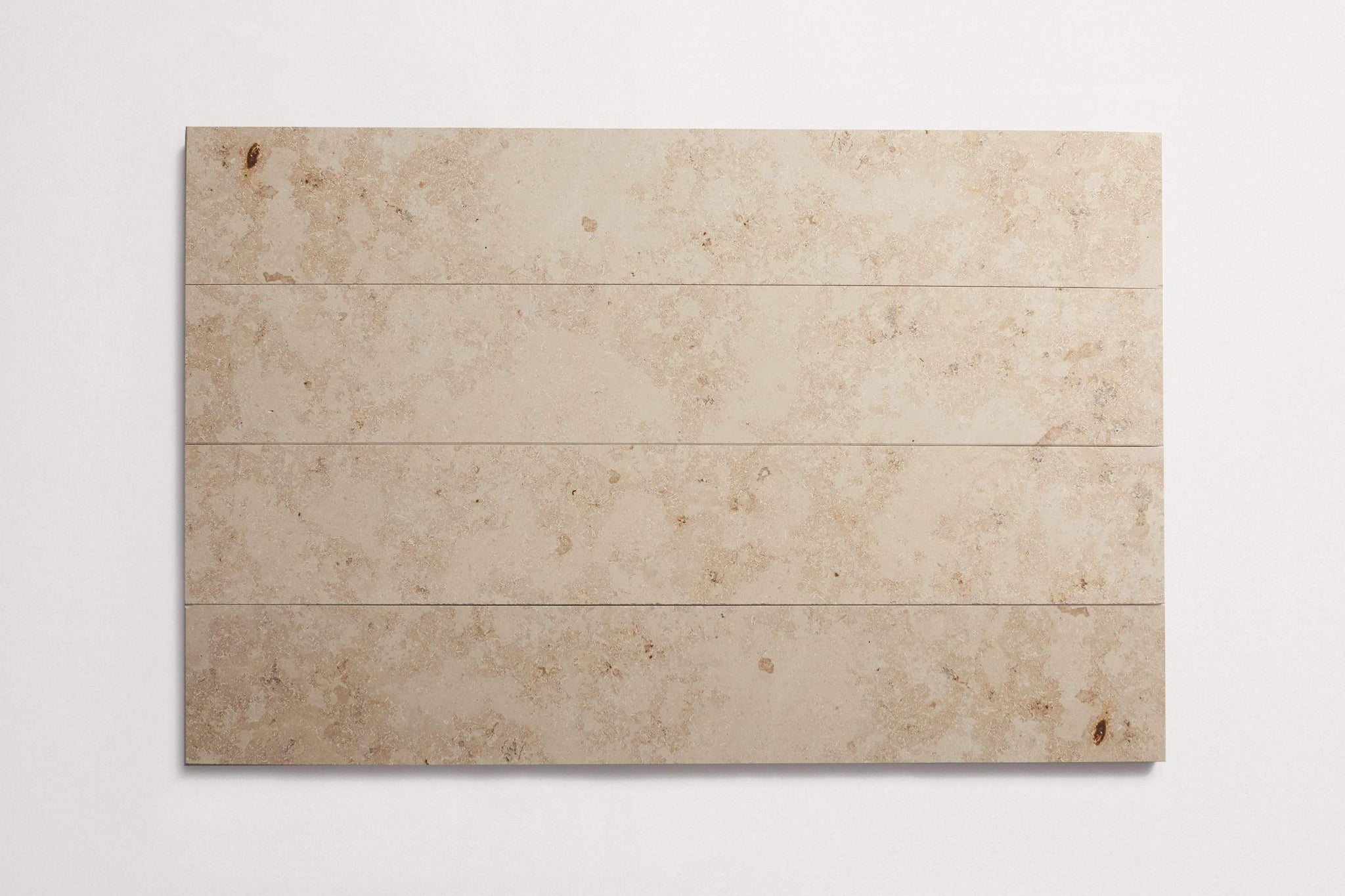 grand place | hermitage | limestone plank ~ 4"x24"x0.375"