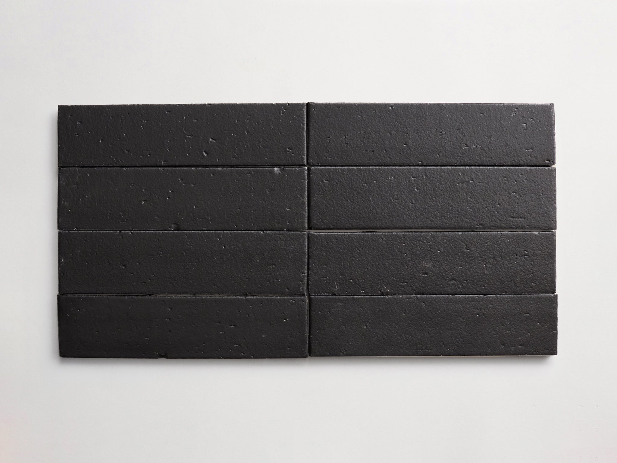 modern farmhouse brick | black matte ~ 2.5"x9.5"x0.375"