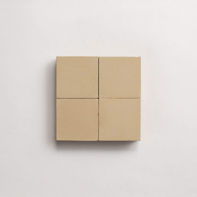 cement | solid | crema | square sample ~ 2"x2"x⅝" sample