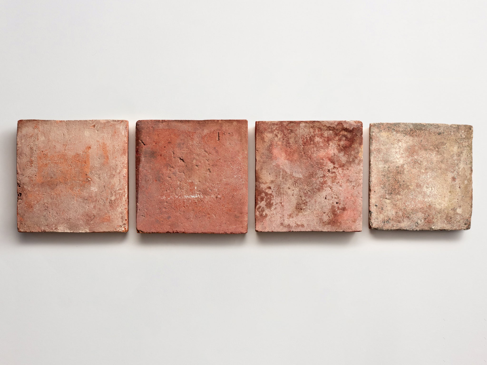 antique terracotta | provincial red | square ~ 6"x6"x0.75"