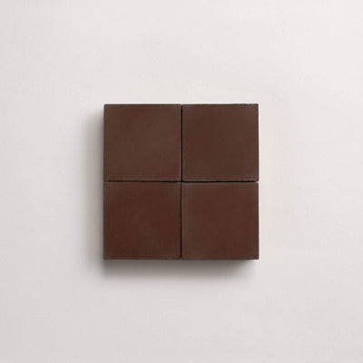 cement | solid | dark chocolate | square sample ~ 2"x2"x⅝" sample