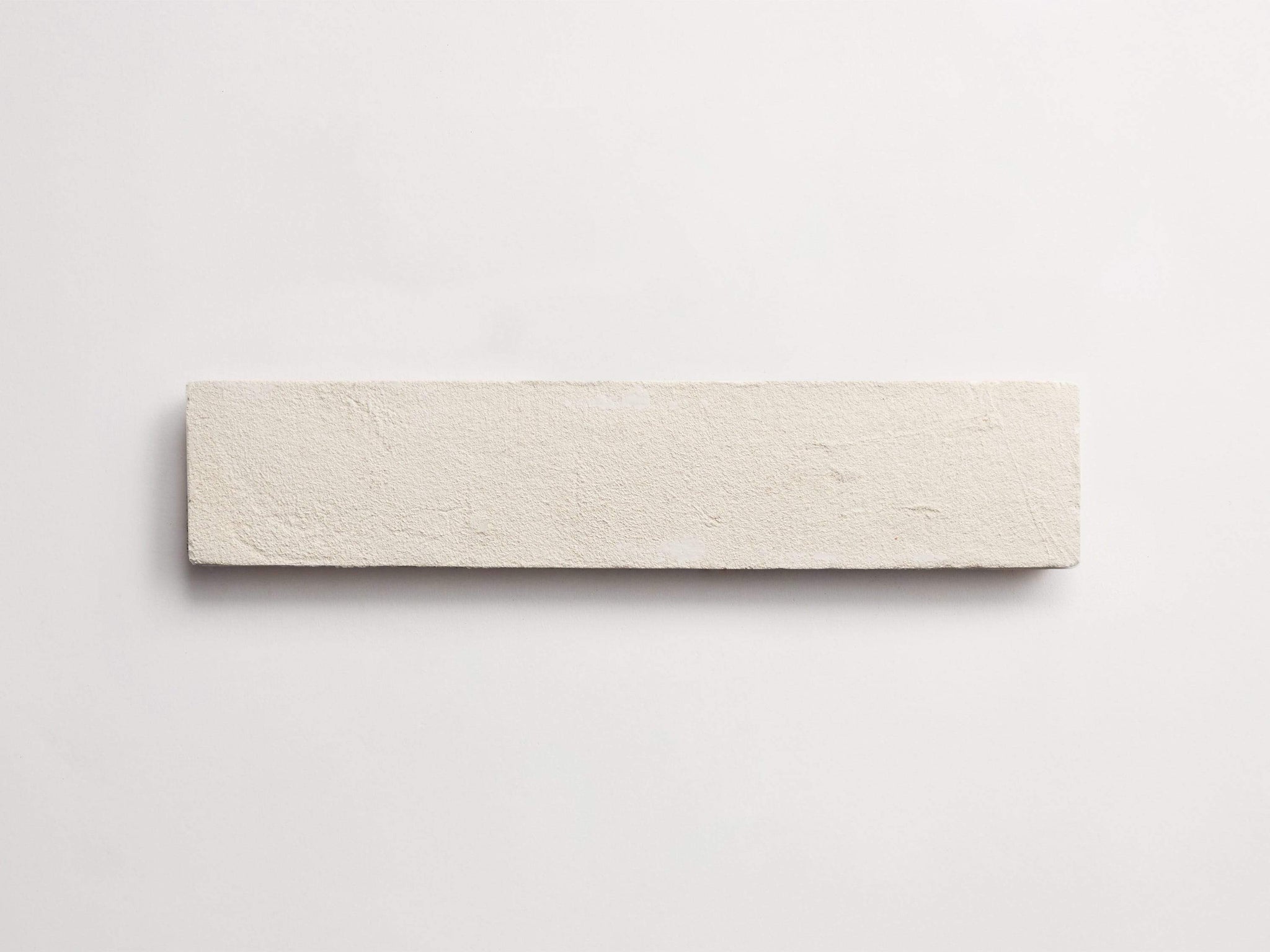 fornace brioni + cristina celestino | cotto bianco | listello ~ 2.5"x12"x0.5"