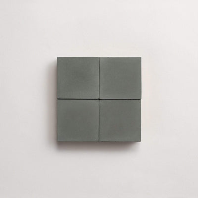 cement | solid | vintage jade | square sample ~ 2"x2"x⅝" sample