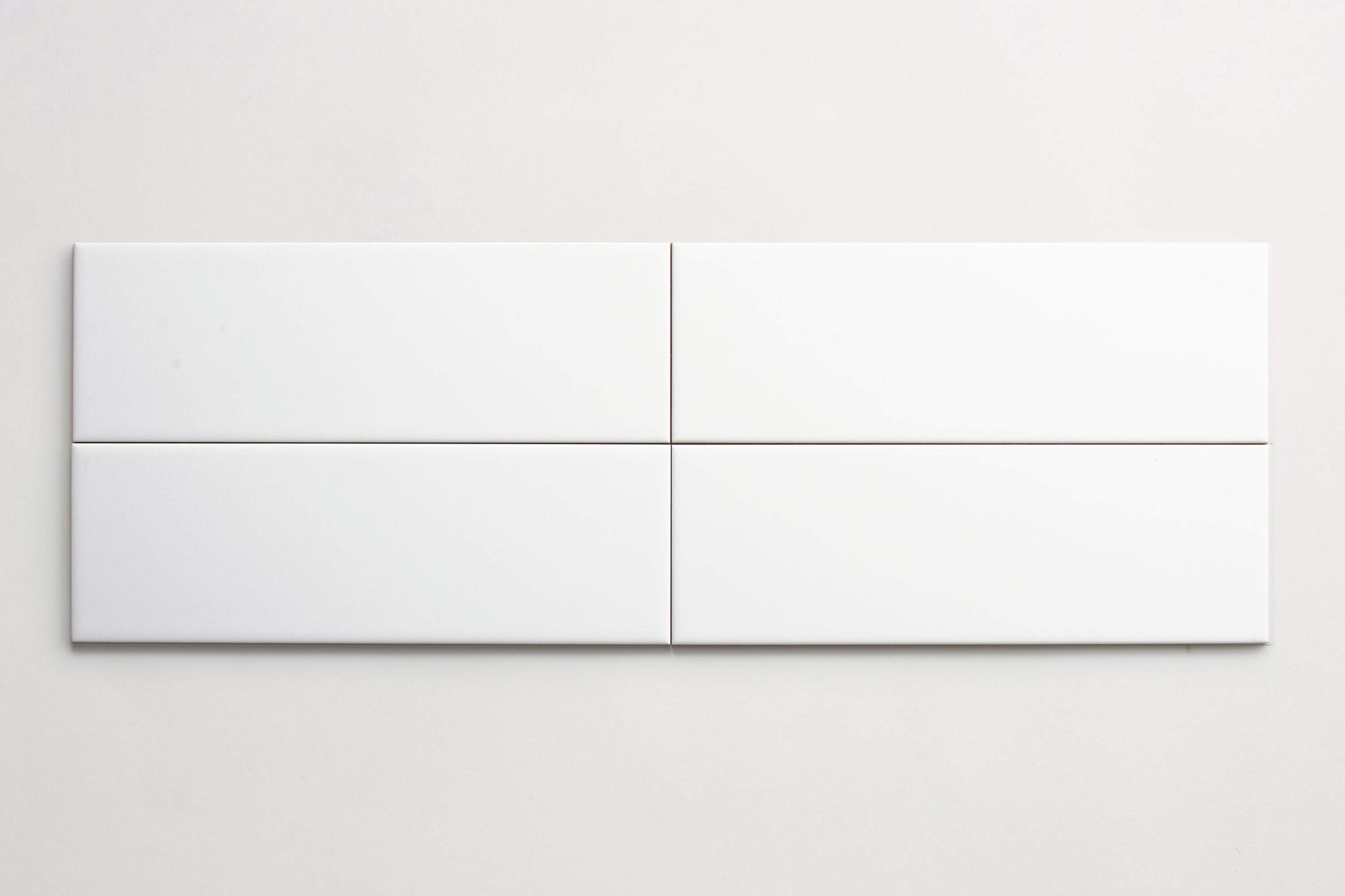 ceramic | white gloss | subway ~ 4"x12"x0.25"