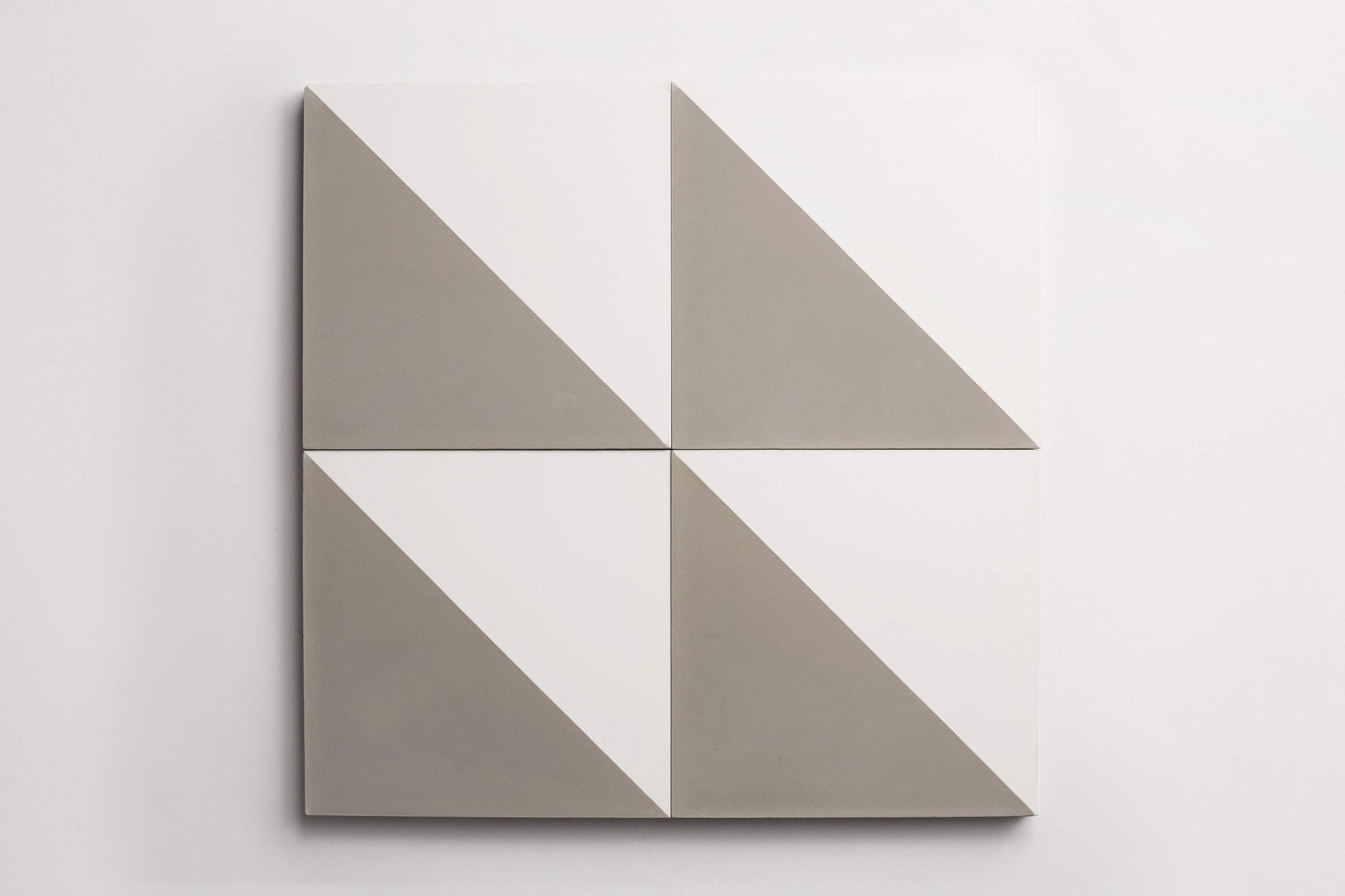 cement | slant | metal + white ~ 8"x8"x0.625"