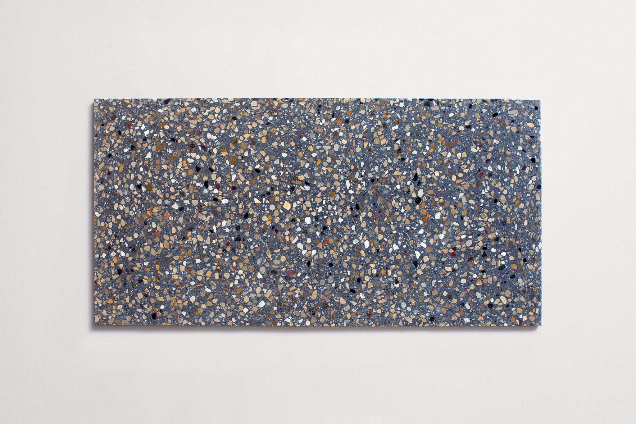 forage terrazzo | charcoal | rectangle ~ 24"x12"x0.625"