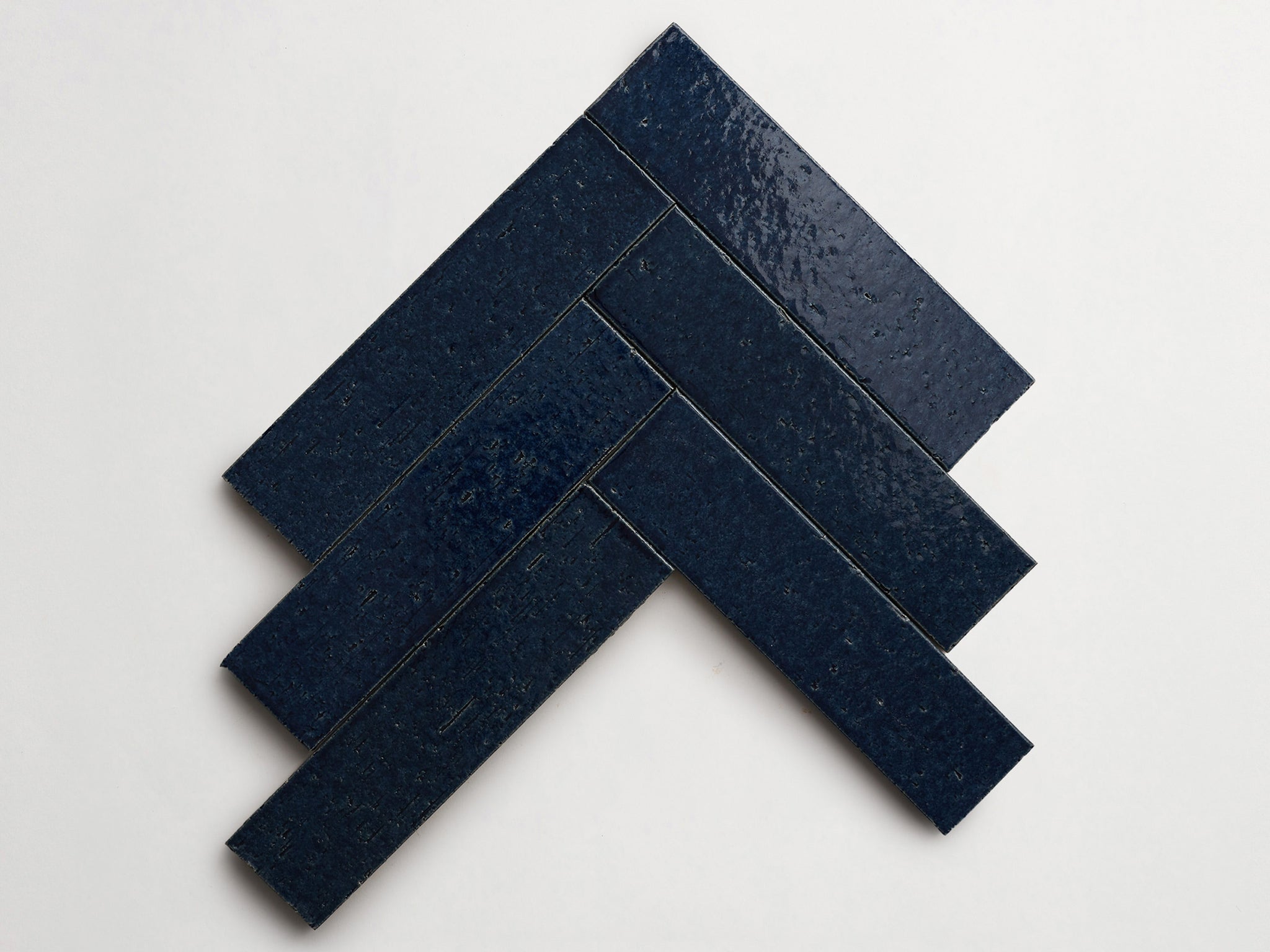 modern farmhouse brick | new navy gloss ~ 2.5"x9.5"x0.375"