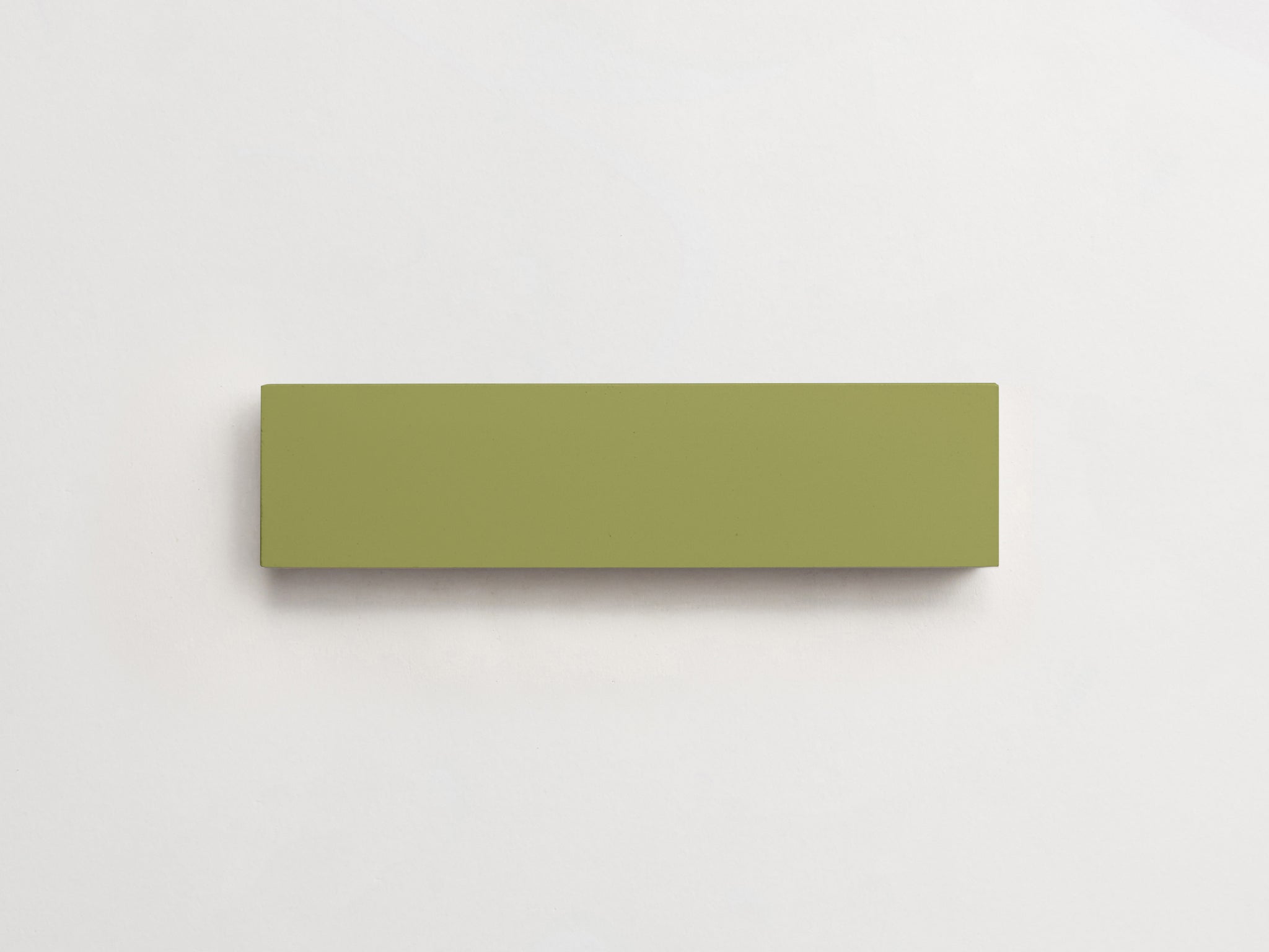 cement | solid | olive | cigar ~ 2"x8"x0.625"