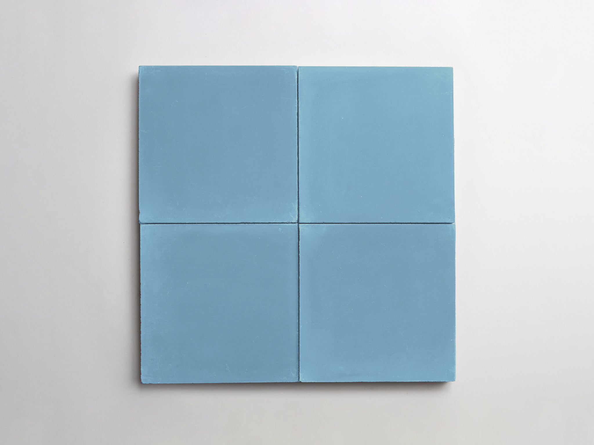 cement | solid | azure | grande ~ 8"x8"x0.625"