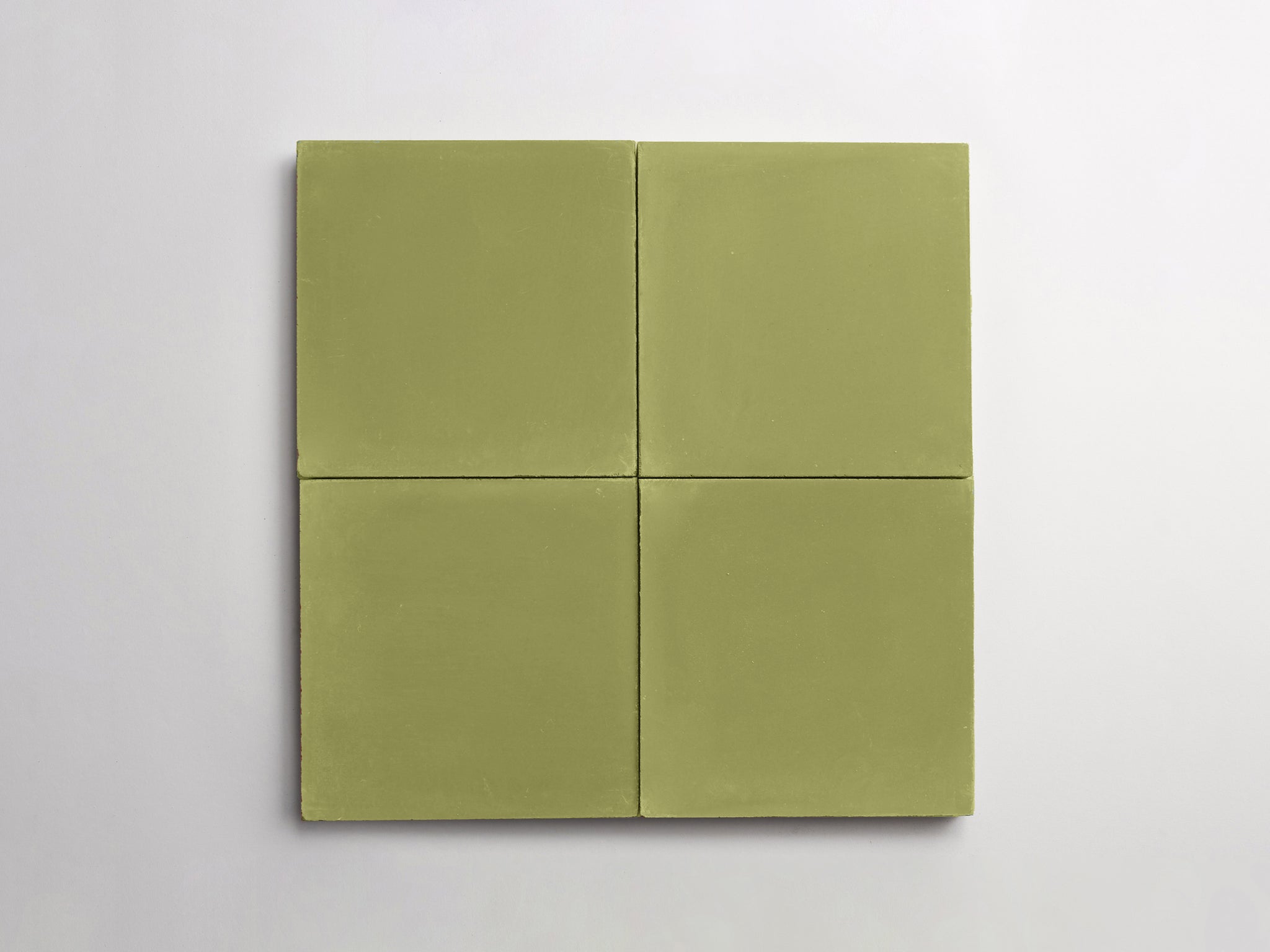 cement | solid | olive | grande ~ 8"x8"x0.625"