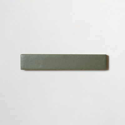 fornace brioni + cristina celestino | reseda green 01 | matte | sample ~ 0.875"x4.75"x0.375" sample