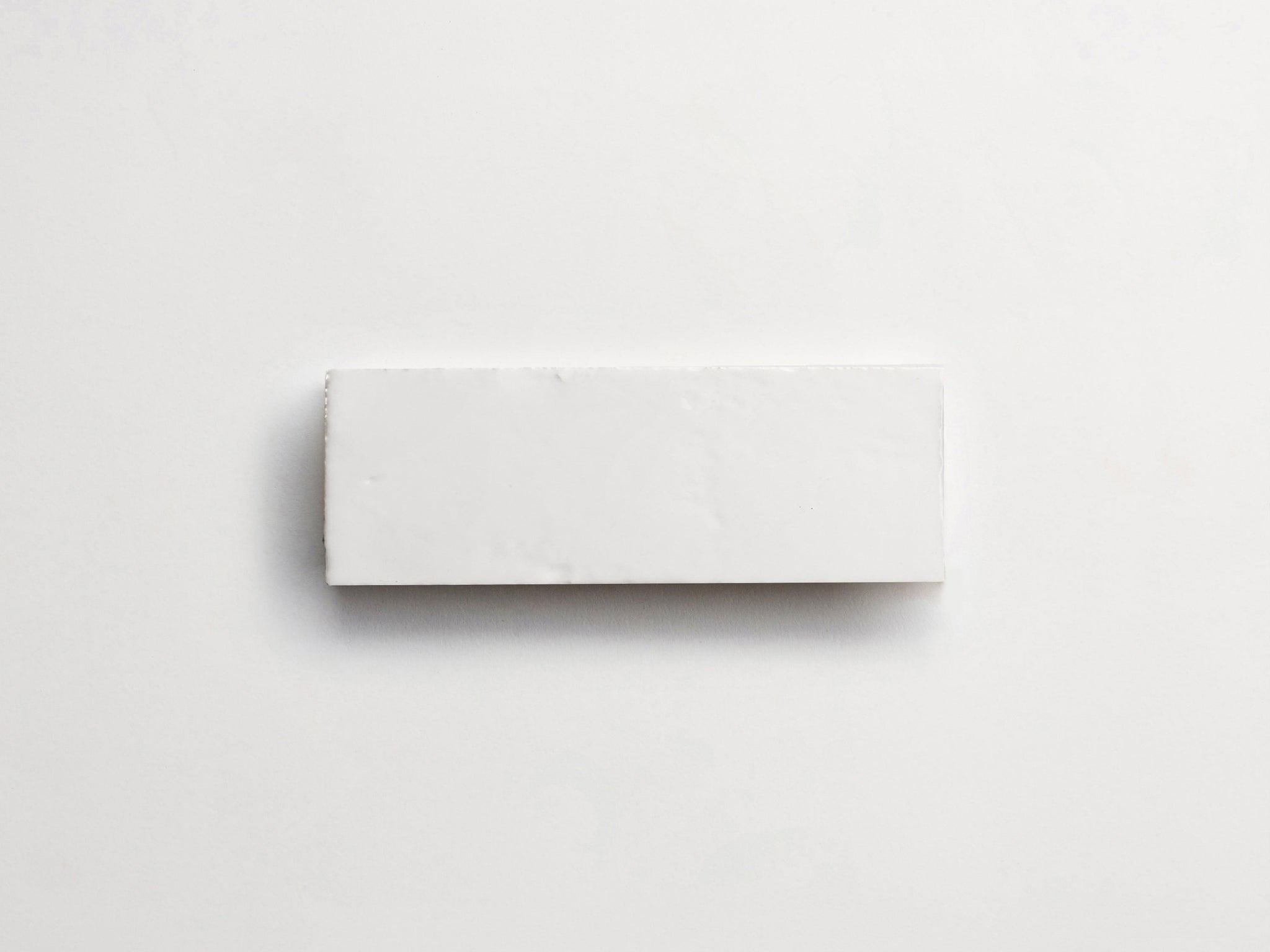 fornace brioni + clé | casale rustico | white gloss | baguette | rectangle ~ 2"x6"x0.5"