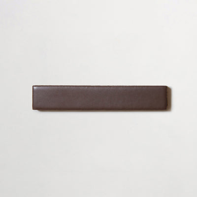 fornace brioni + cristina celestino | powder brown 02 | matte | sample ~ 0.875"x4.75"x0.375" sample