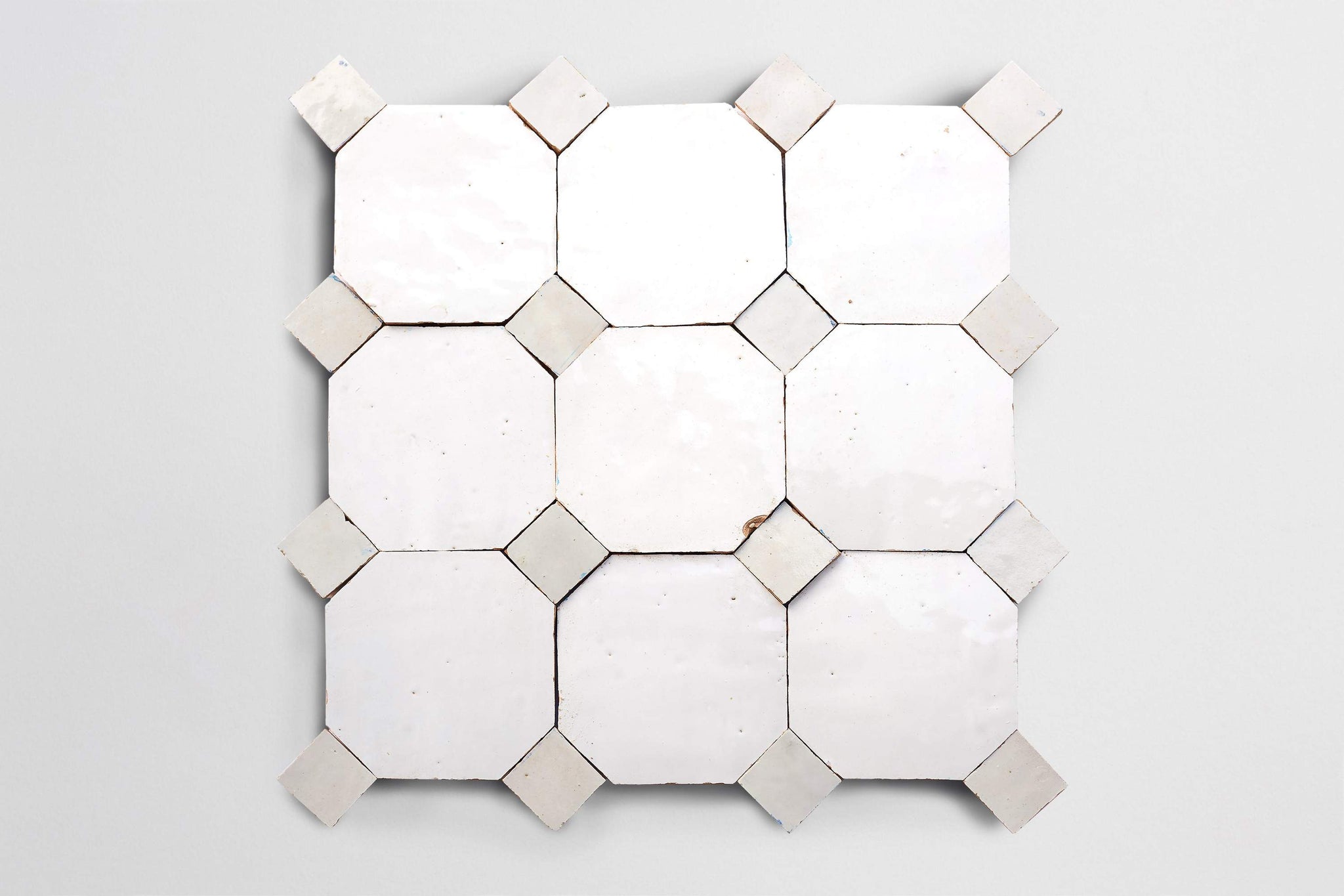 zio & sons + clé | moroccan sea salt octagon + weathered white bouchon (unmounted bundle)