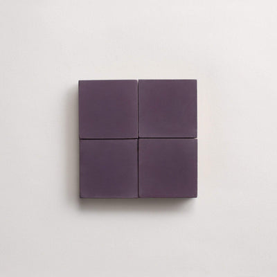 cement | solid | royal purple | square sample ~ 2"x2"x⅝" sample