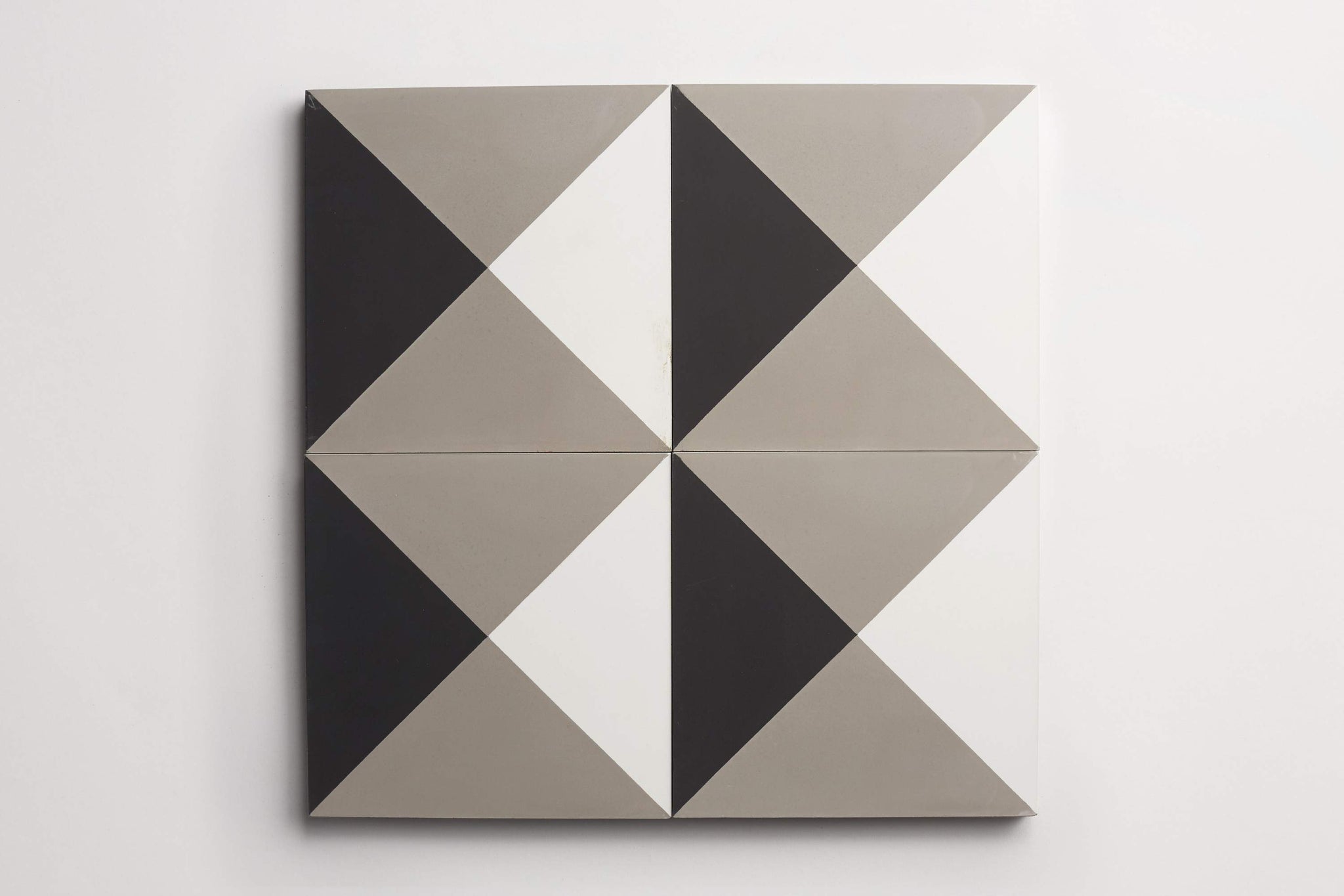 cement | criss cross | metal, black + white ~ 8"x8"x0.625"