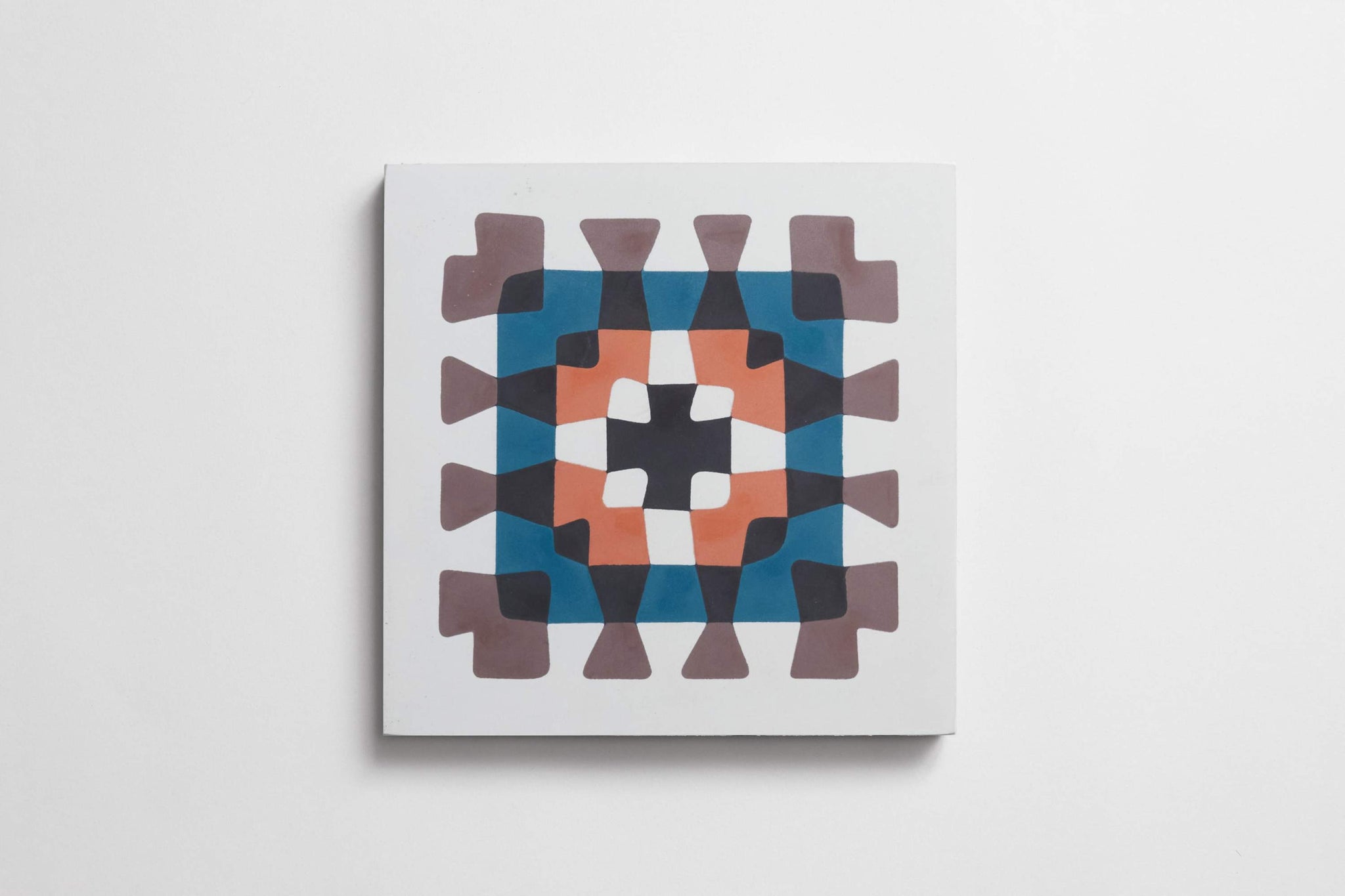 cement | granny squares | white, black, taro, amsterdam + teal (bundle)