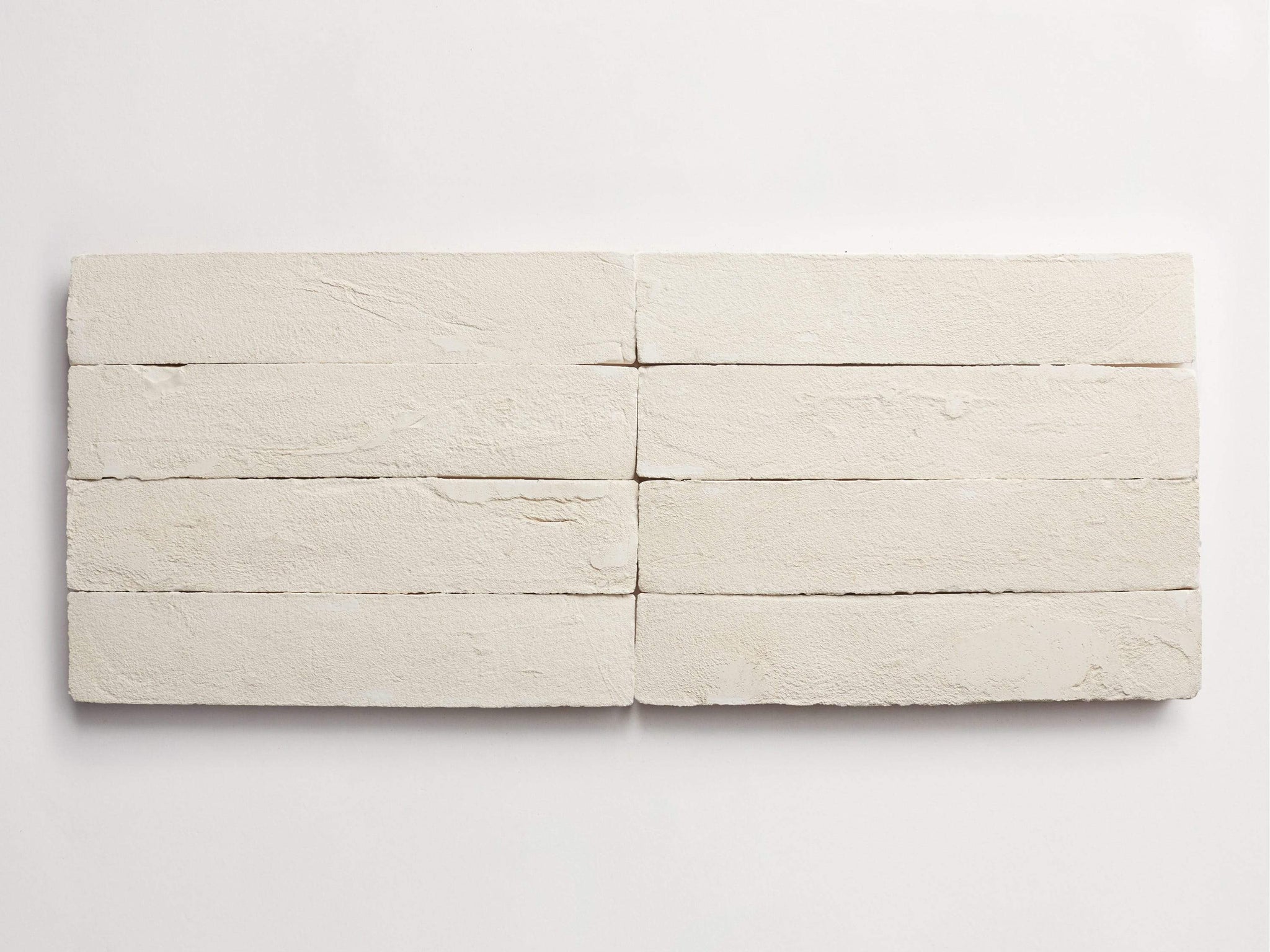 fornace brioni + cristina celestino | cotto bianco | listello ~ 2.5"x12"x0.5"