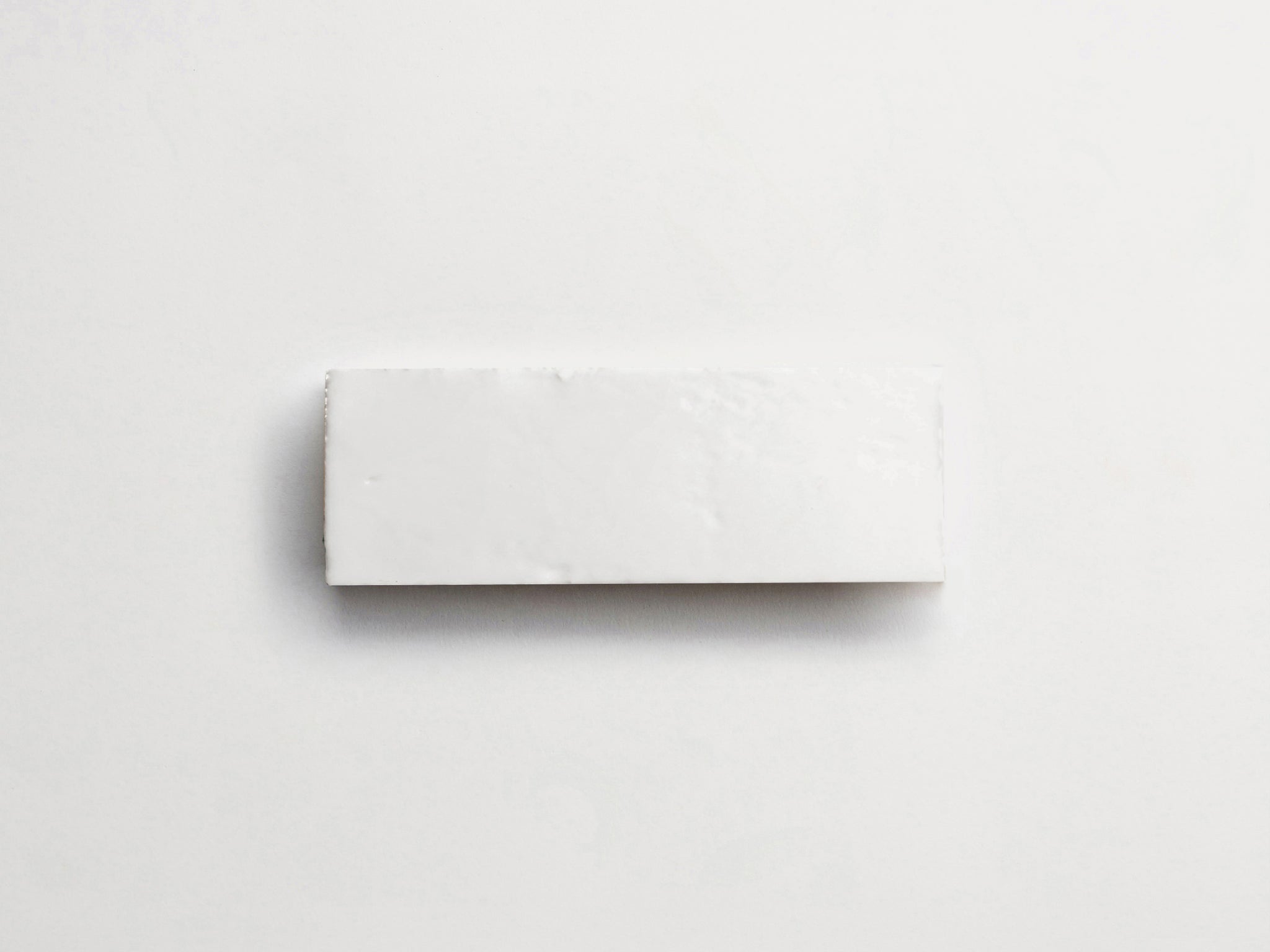 fornace brioni + clé | casale rustico | white matte | baguette | rectangle ~ 2"x6"x0.5"