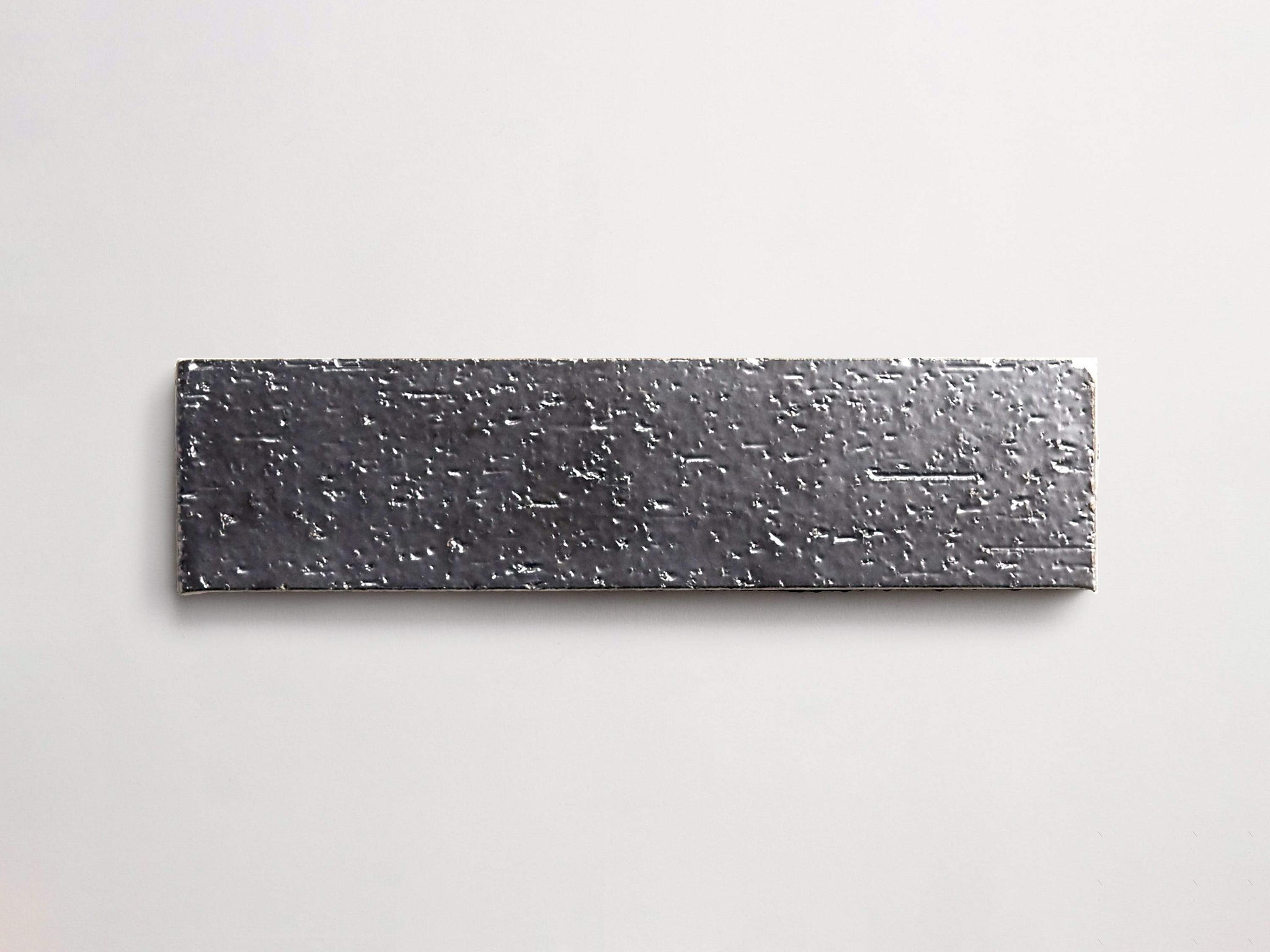 modern farmhouse brick | gunmetal matte ~ 2.5"x9.5"x0.375"