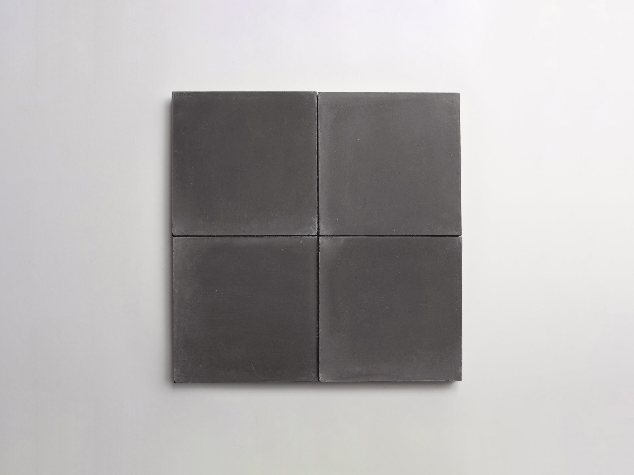 cement | solid | charcoal | petite ~ 4"x4"x0.625"