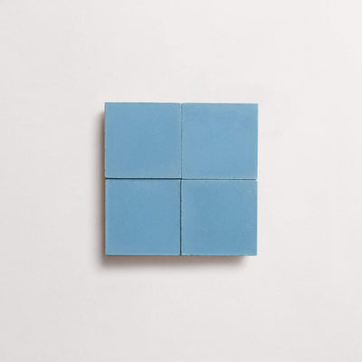 cement | solid | azure | square sample ~ 2"x2"x⅝" sample