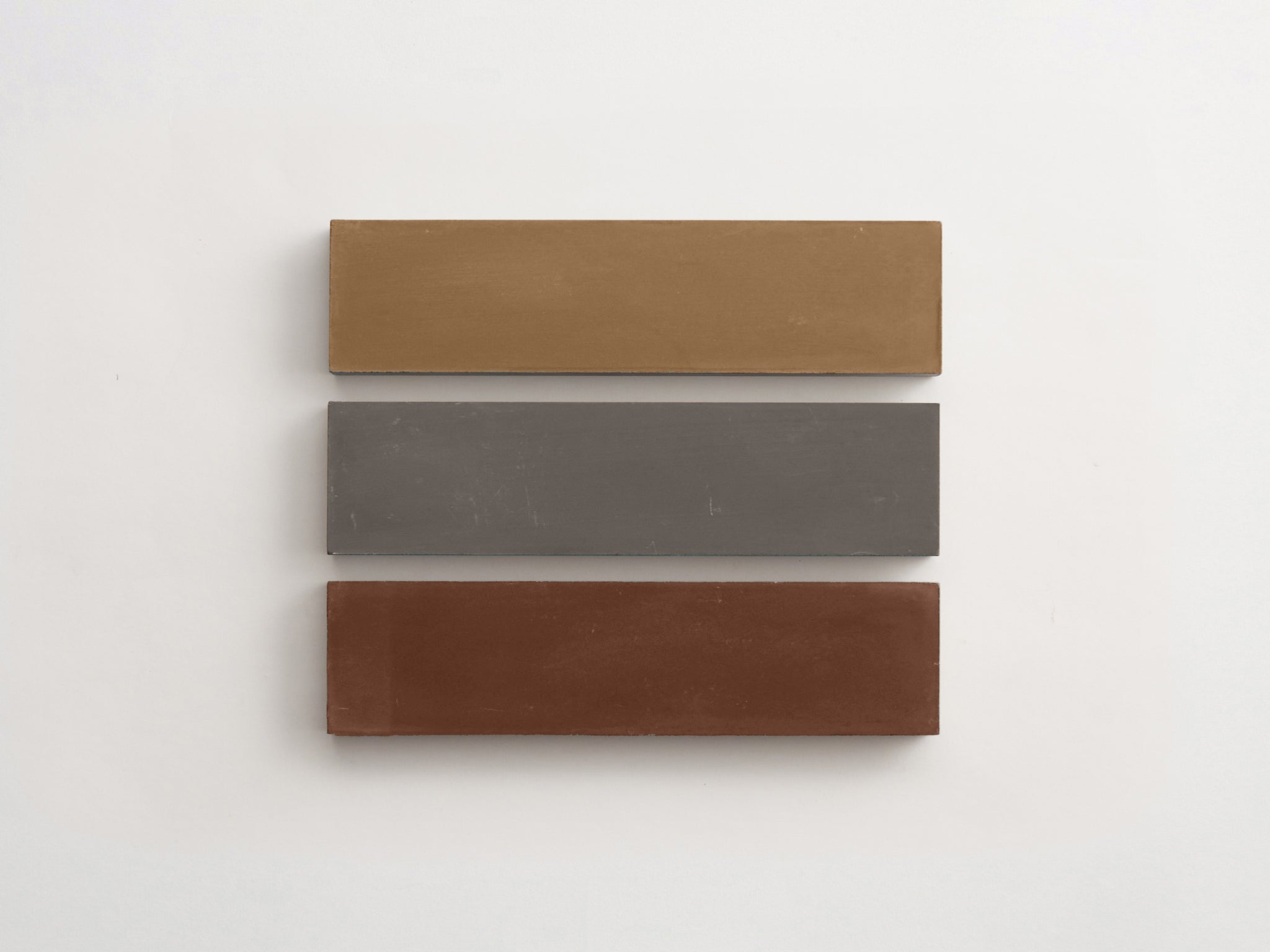 cement | mythology | wildwood | blade shade trio | army, charcoal, + fig (3pc bundle) ~ 3"x12"