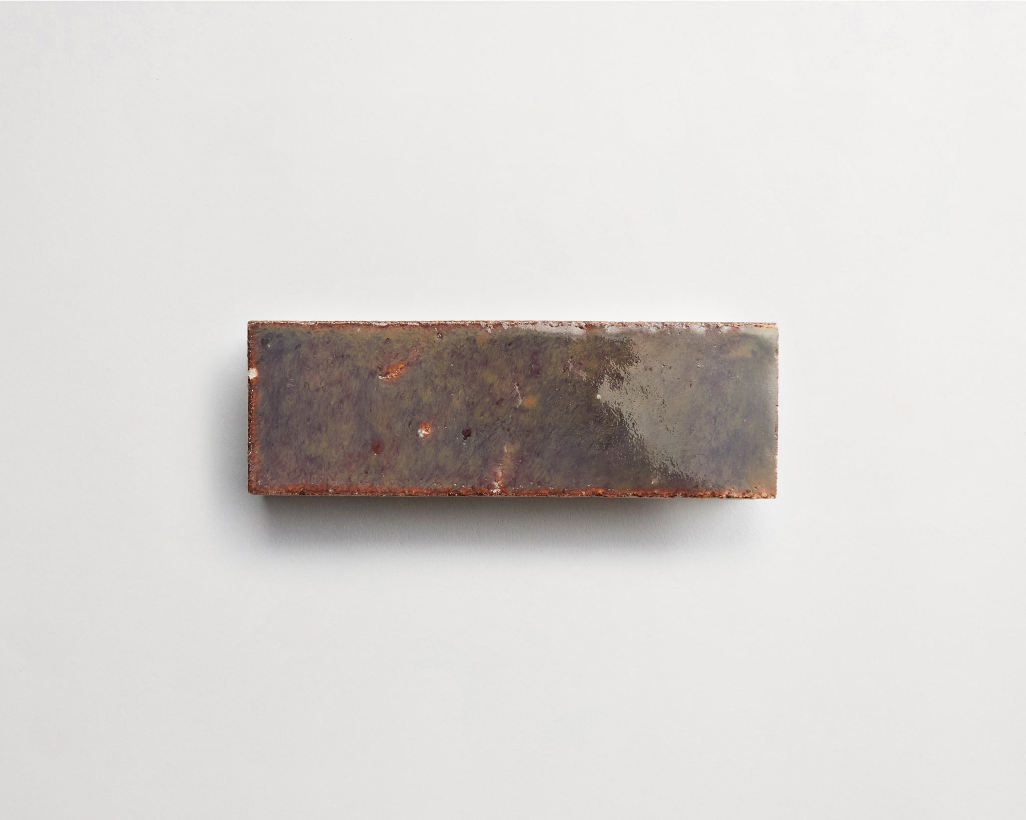 eastern earthenware | fired incense | baguette | february 2023 ~ 2"x6"x0.375"