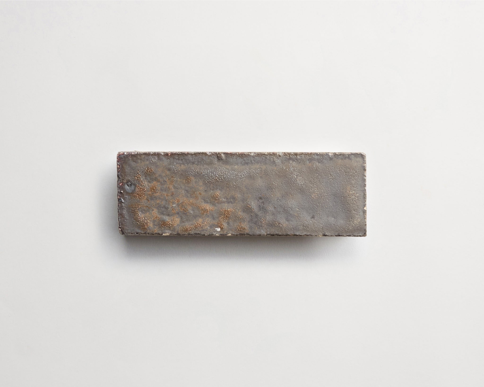 eastern earthenware | ancestral iron | baguette | february 2023 ~ 2"x6"x0.375"