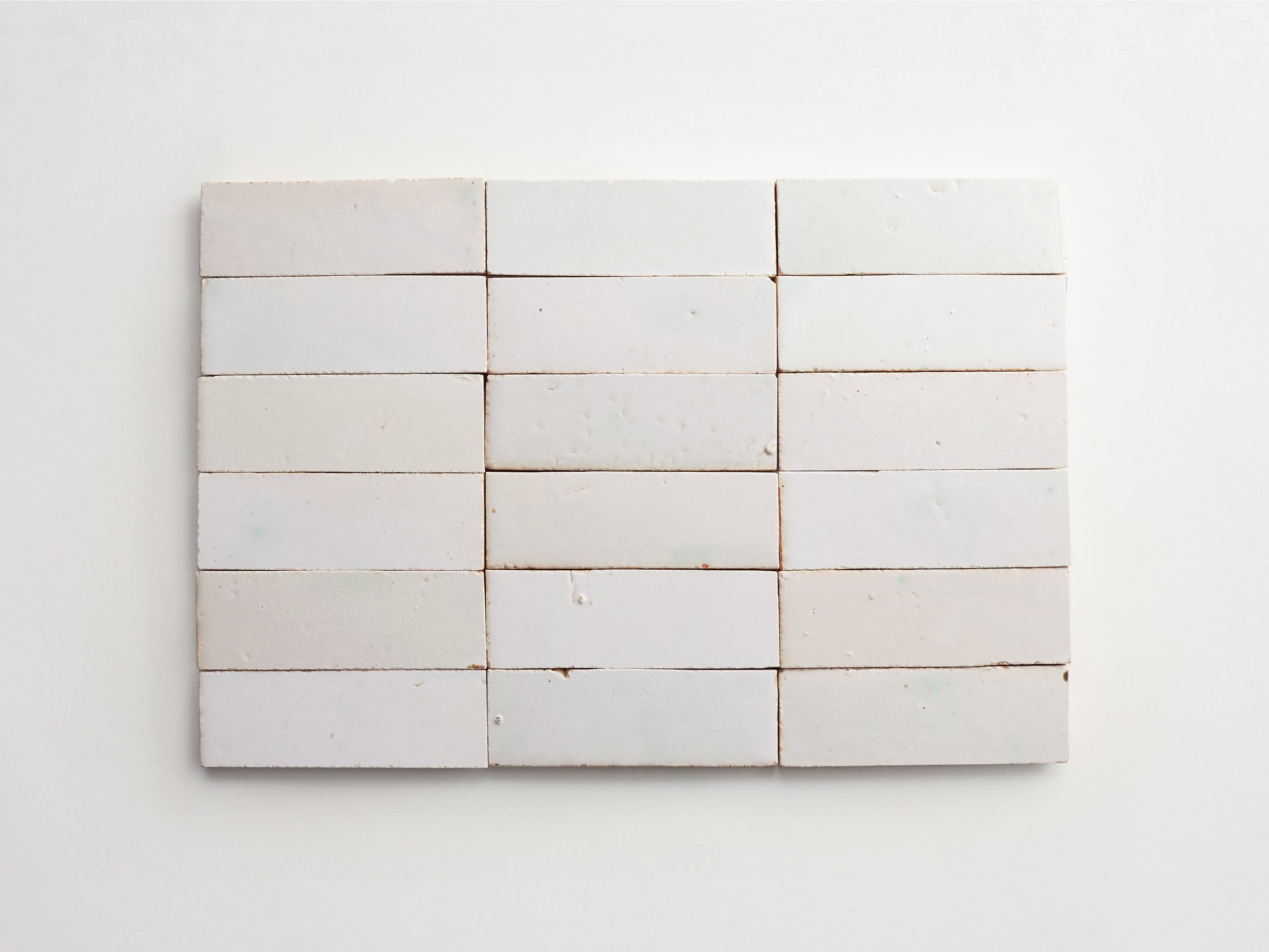 eastern elements | mochi white | rectangle ~ 2"x6"x0.375"