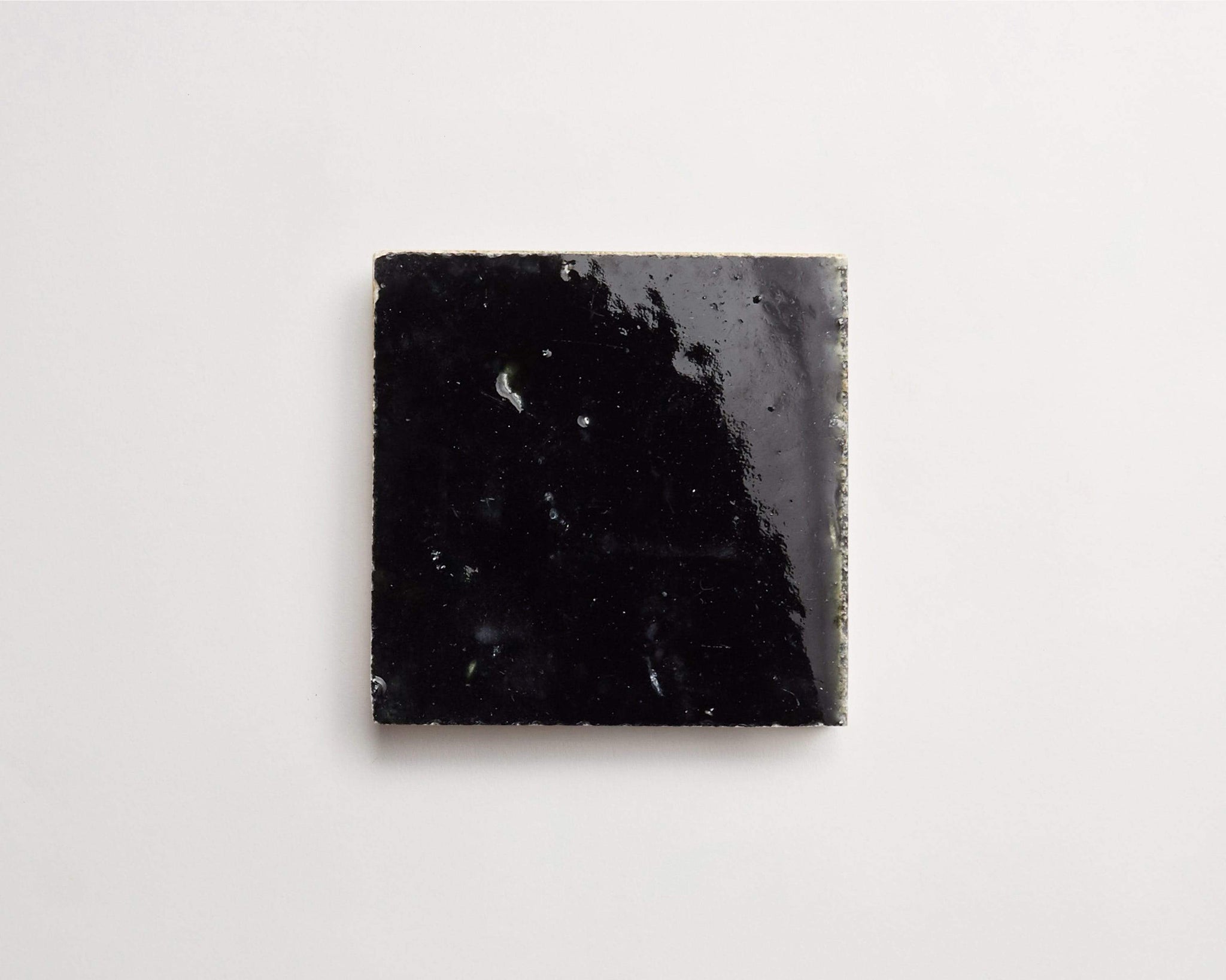 eastern earthenware | night lagoon | petite | ~ 4"x4"x0.375"